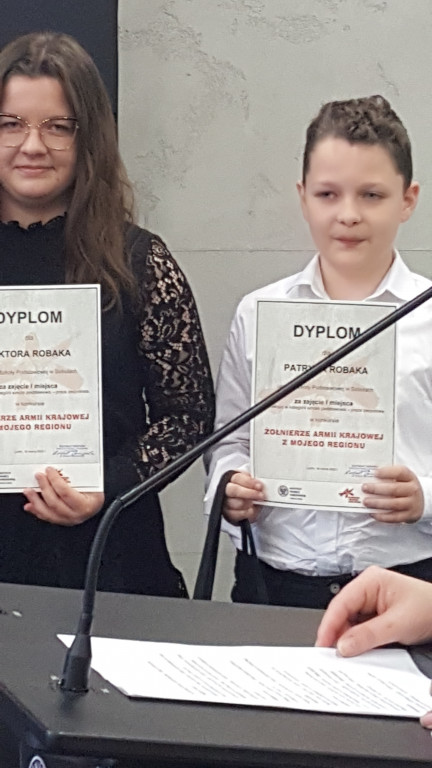 Uczniowie SP w Sobolach laureatami konkursu IPN