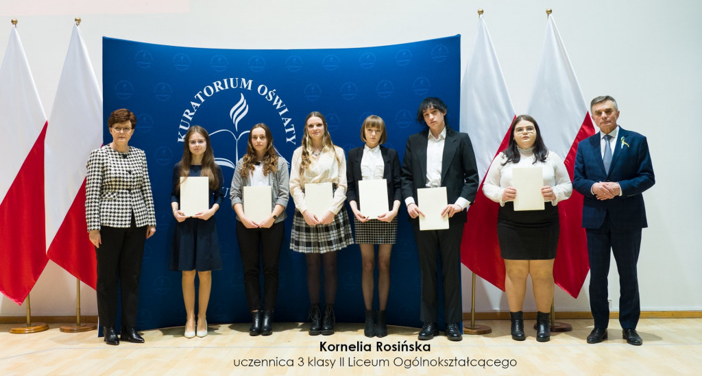 Stypendyści z I LO i ZSP