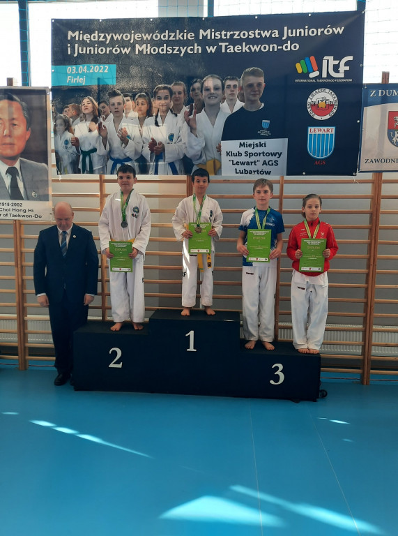 Medale reprezentantów RSC Taekwon-do na turnieju