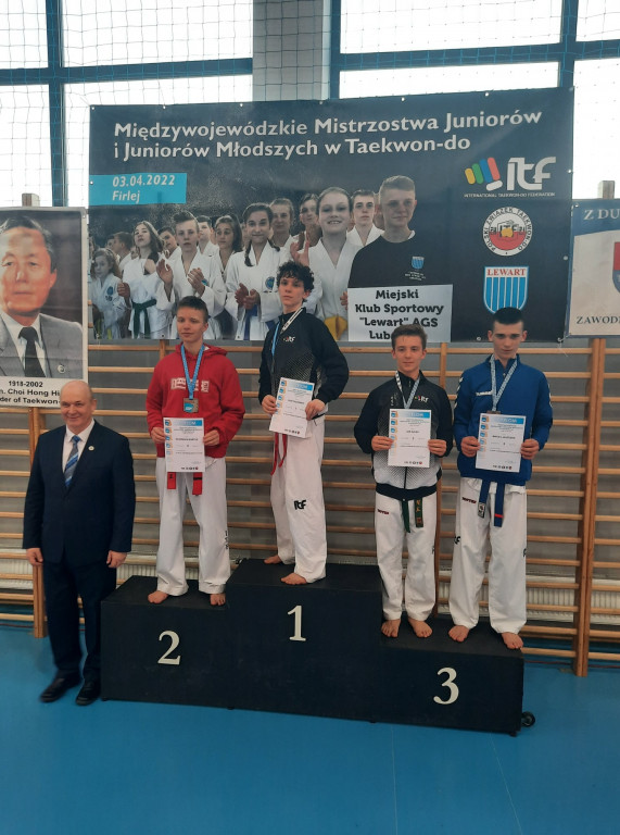 Medale reprezentantów RSC Taekwon-do na turnieju