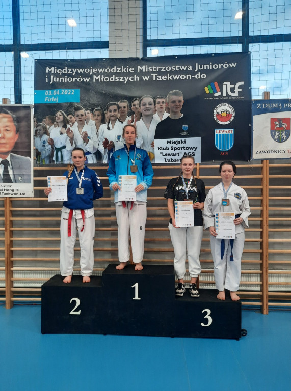 Medale reprezentantów RSC Taekwon-do na turnieju