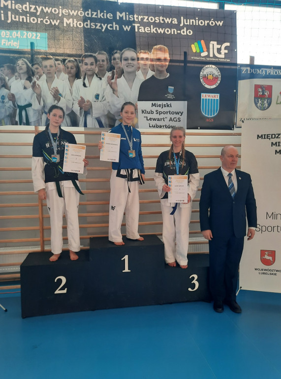 Medale reprezentantów RSC Taekwon-do na turnieju