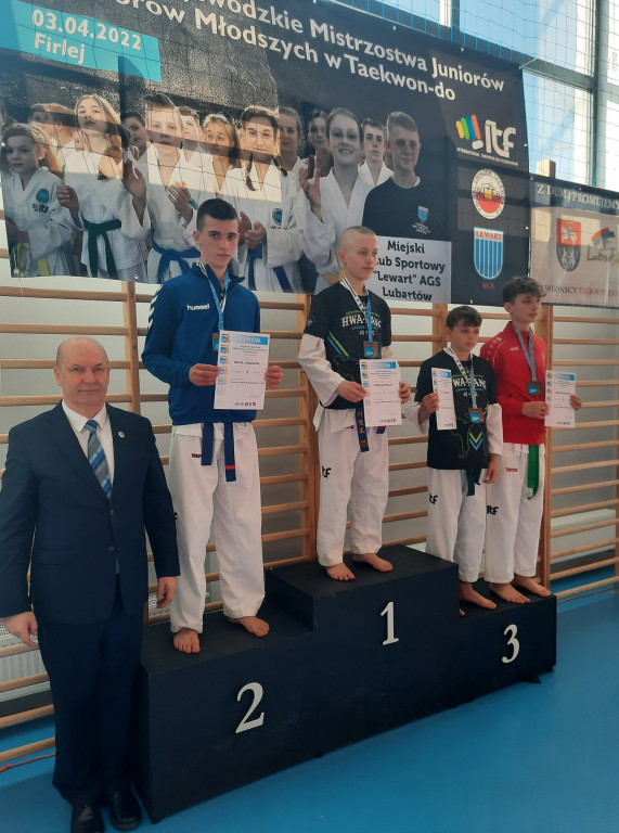 Medale reprezentantów RSC Taekwon-do na turnieju