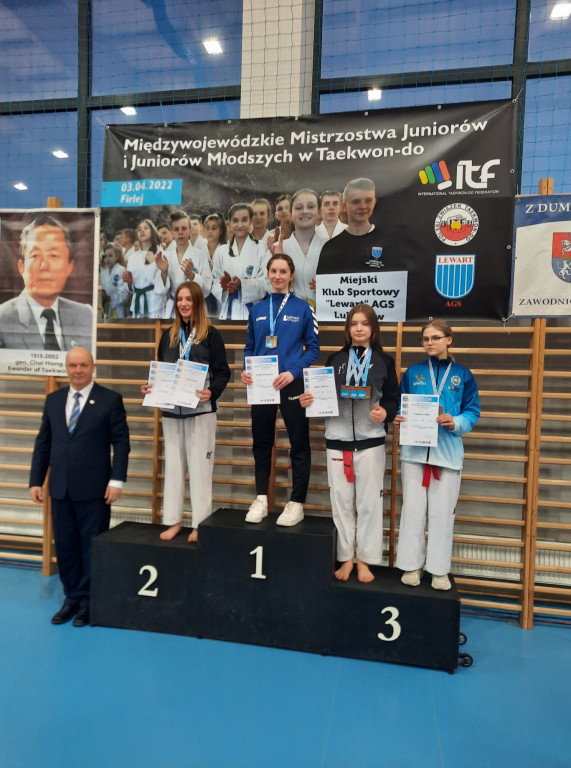 Medale reprezentantów RSC Taekwon-do na turnieju