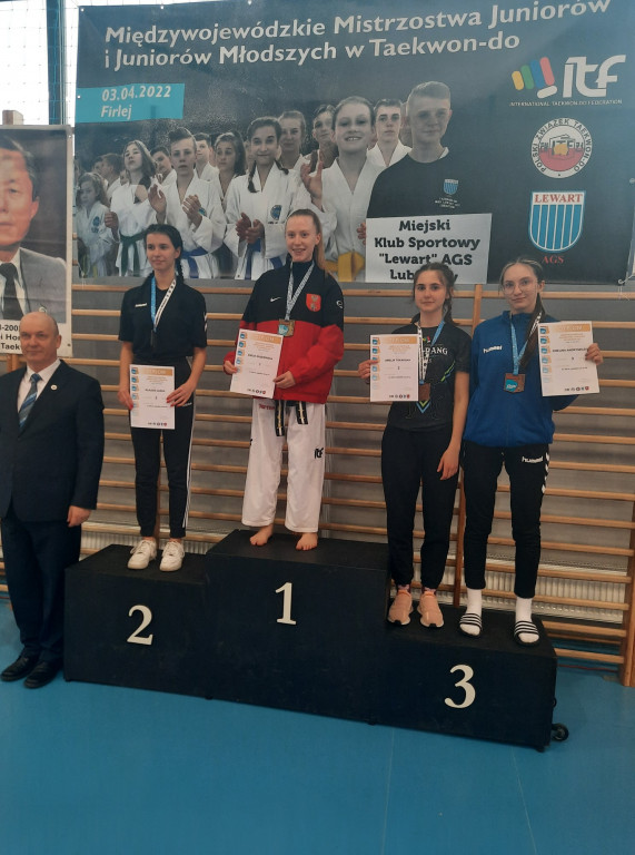 Medale reprezentantów RSC Taekwon-do na turnieju