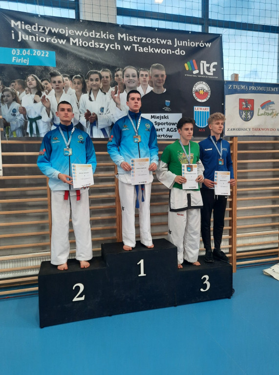 Medale reprezentantów RSC Taekwon-do na turnieju