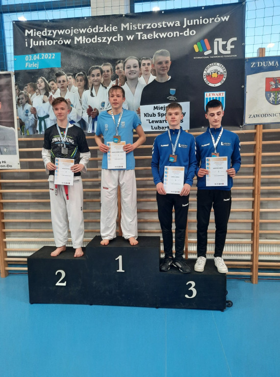 Medale reprezentantów RSC Taekwon-do na turnieju
