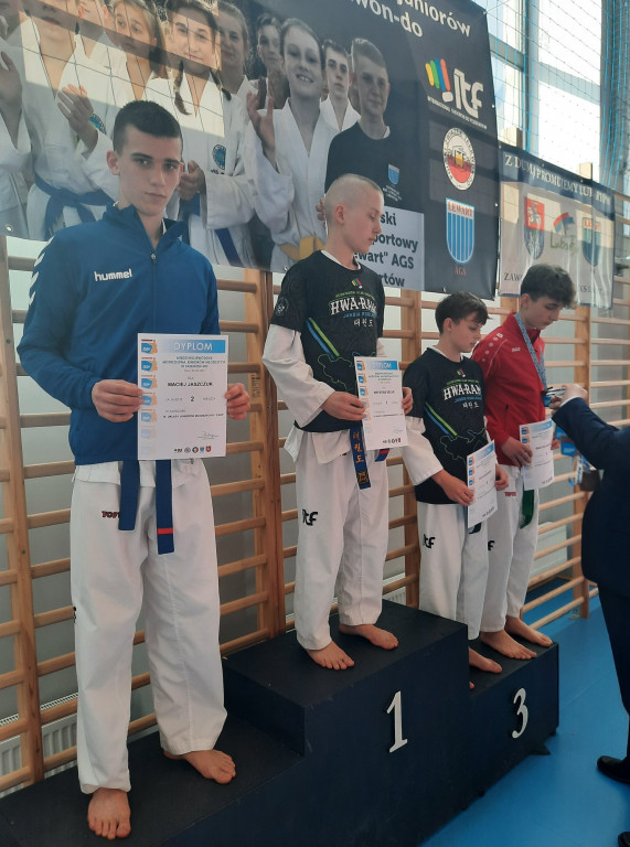 Medale reprezentantów RSC Taekwon-do na turnieju