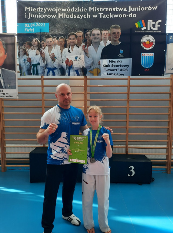 Medale reprezentantów RSC Taekwon-do na turnieju