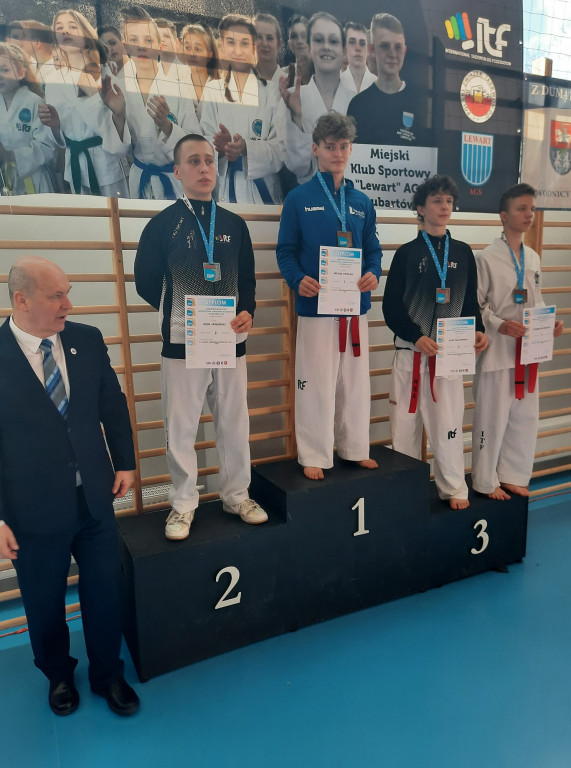 Medale reprezentantów RSC Taekwon-do na turnieju