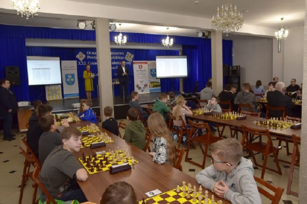 Turniej szachowy w Kąkolewnicy
