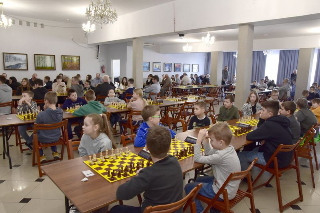 Turniej szachowy w Kąkolewnicy
