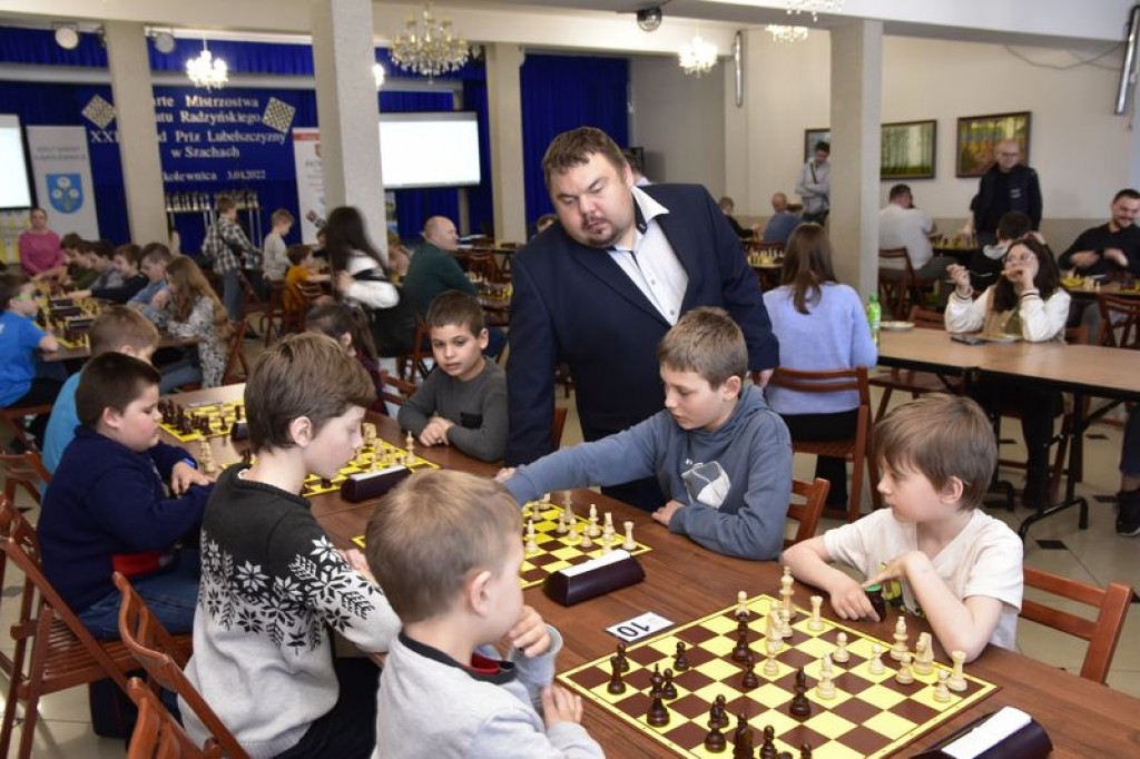 Turniej szachowy w Kąkolewnicy