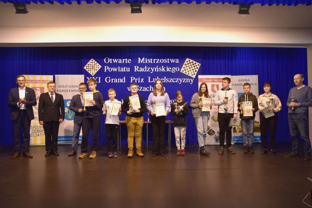 Turniej szachowy w Kąkolewnicy