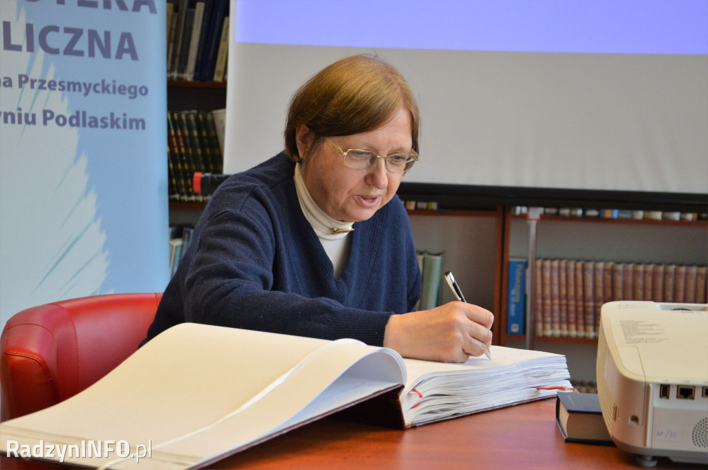 Wykład prof. Starnawskiej o templariuszach w MBP