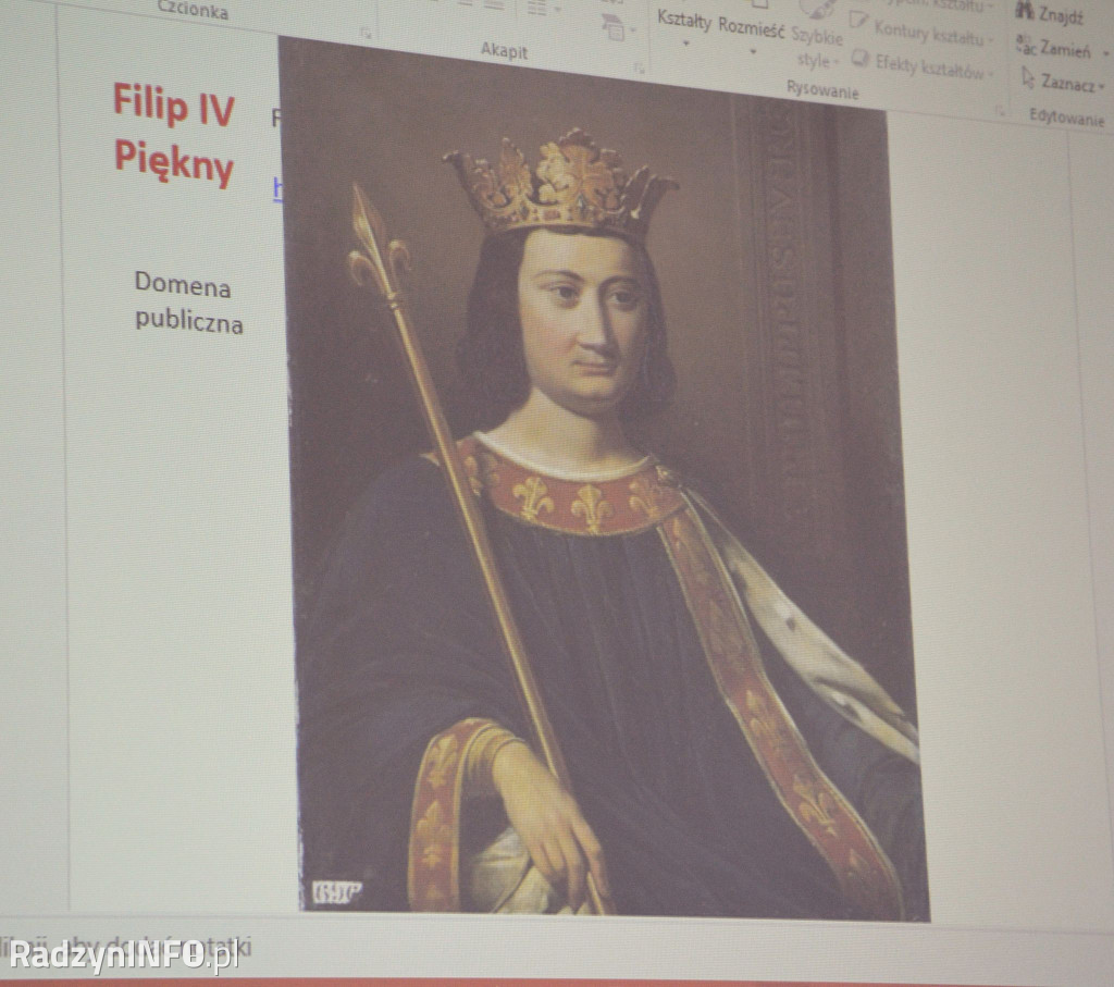 Wykład prof. Starnawskiej o templariuszach w MBP