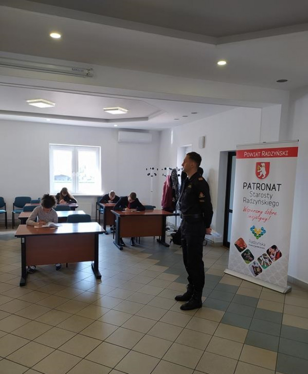 Eliminacje powiatowe turnieju wiedzy pożarniczej