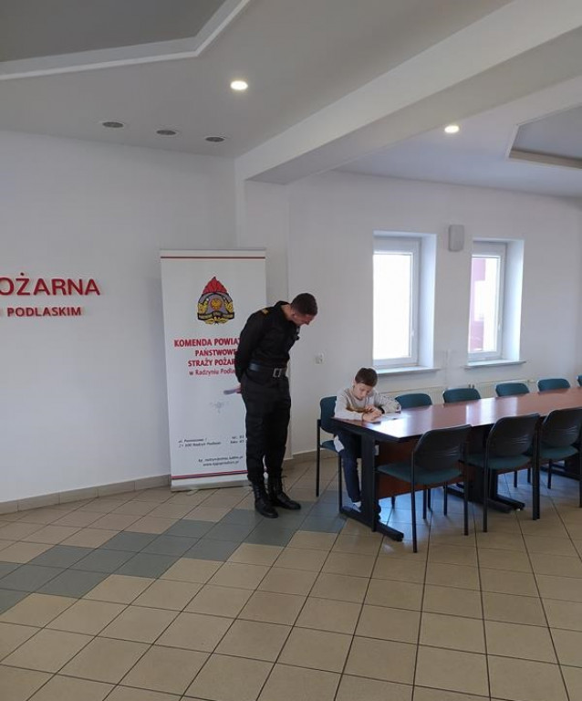 Eliminacje powiatowe turnieju wiedzy pożarniczej