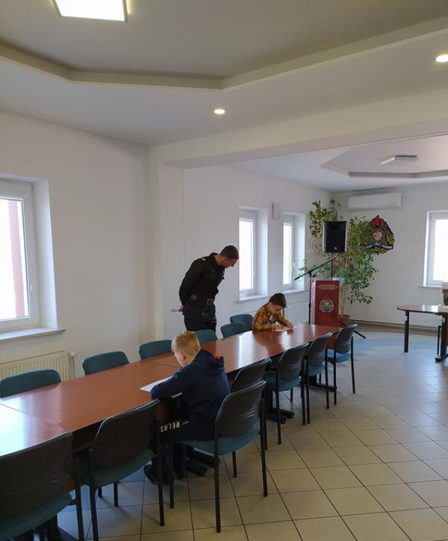 Eliminacje powiatowe turnieju wiedzy pożarniczej