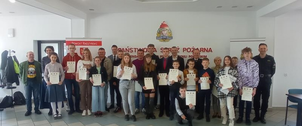 Eliminacje powiatowe turnieju wiedzy pożarniczej
