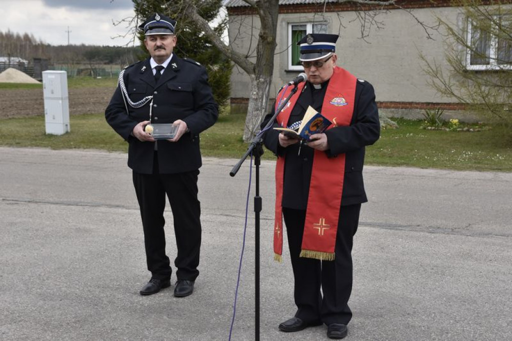 Przekazanie OSP w Grabowcu nowego samochodu