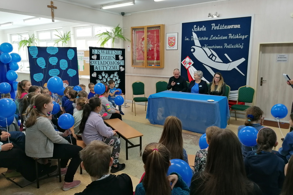 Dzień Autyzmu w gminie Komarówka Podlaska