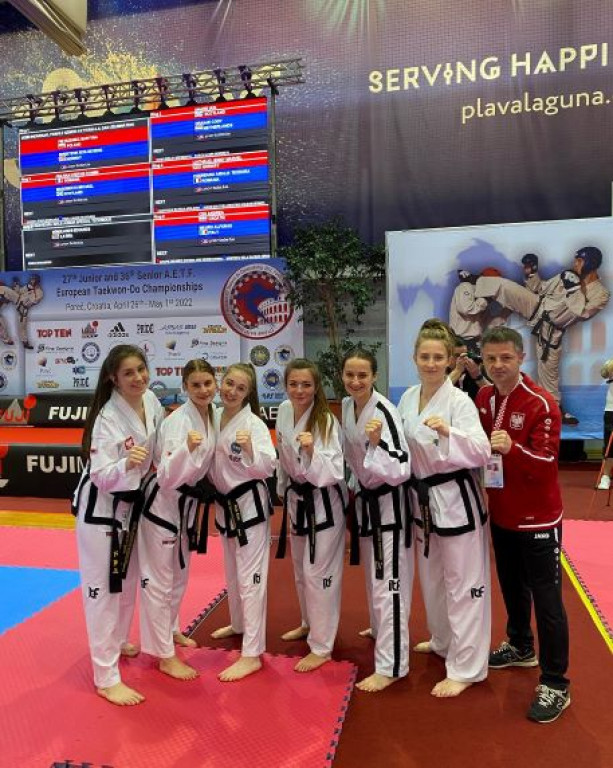 Medale Mistrzostw Europy dla RSC Taekwon-do