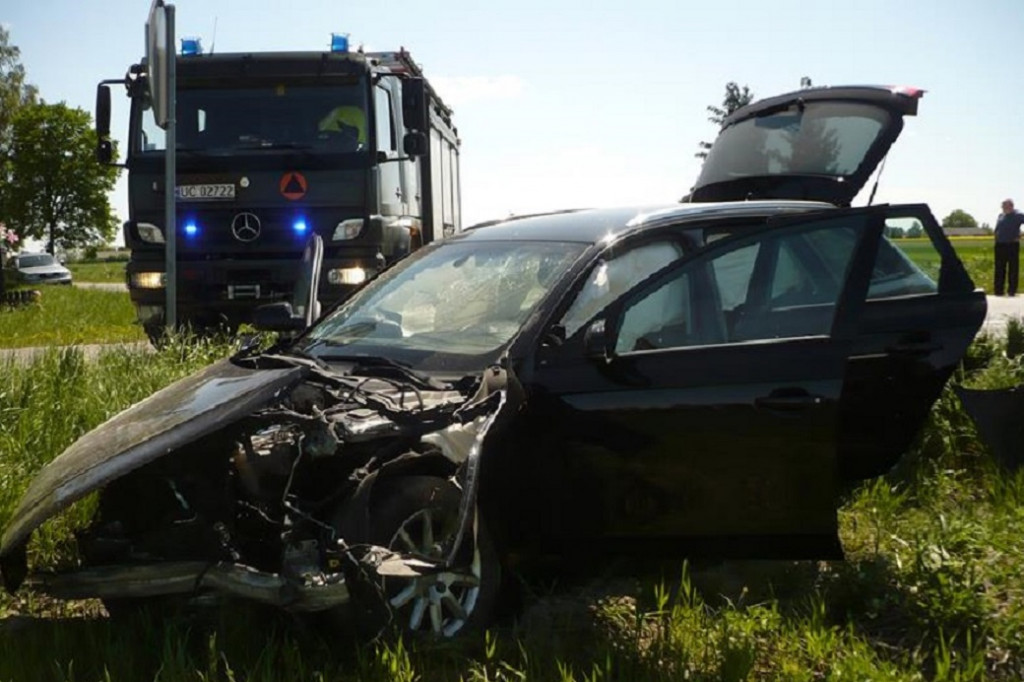 Wypadek w Brzozowym Kącie