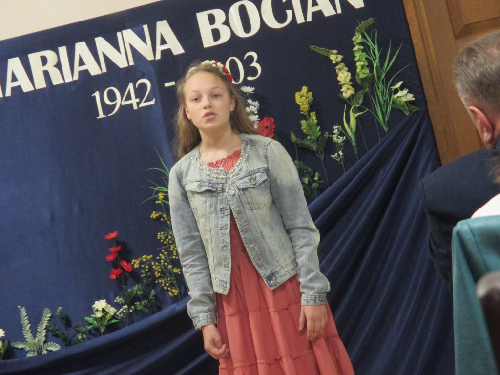 Konkurs recytatorski im. Marianny Bocian