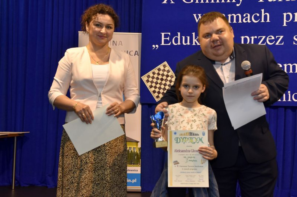 Turniej szachowy szkół podstawowych w Kąkolewnicy