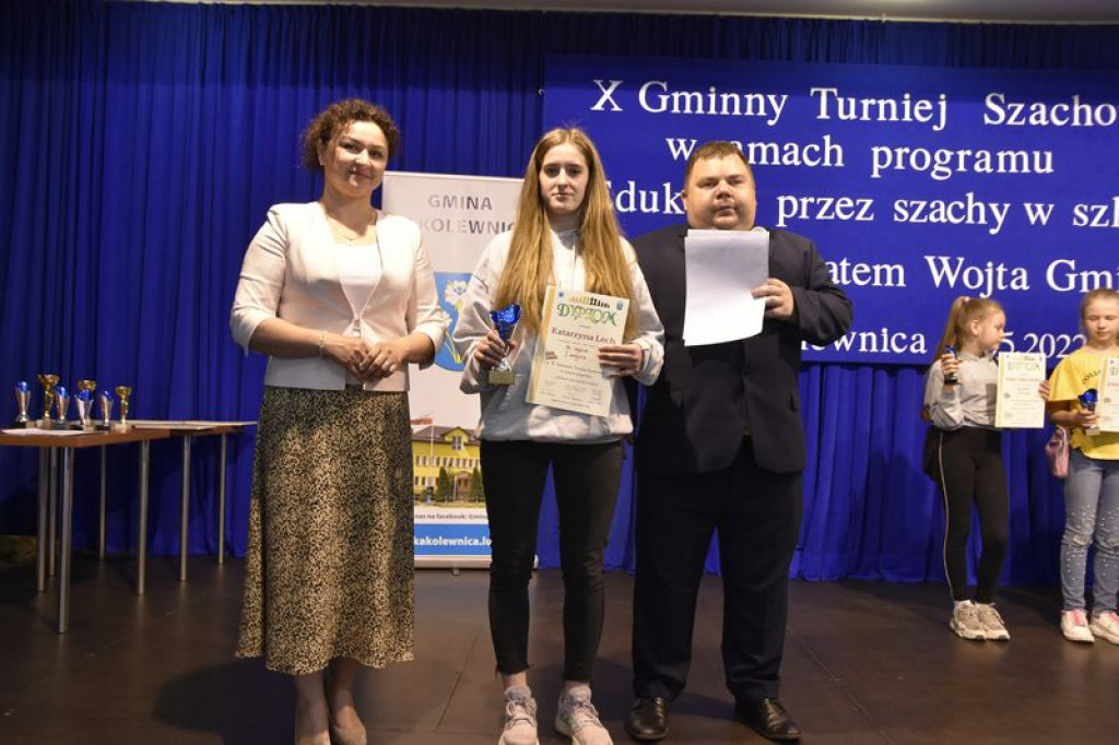 Turniej szachowy szkół podstawowych w Kąkolewnicy