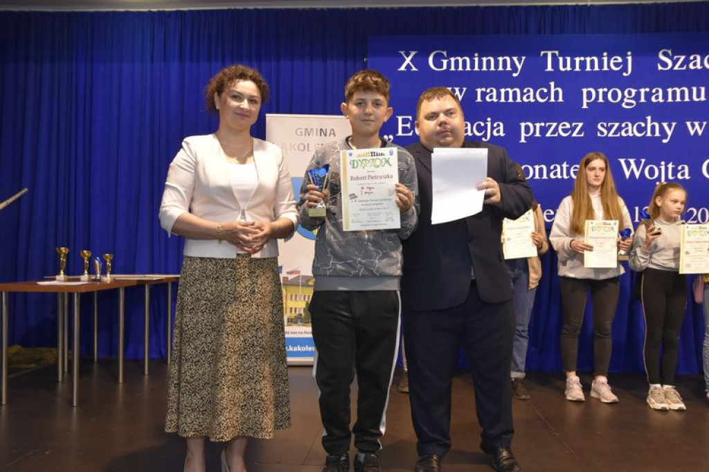 Turniej szachowy szkół podstawowych w Kąkolewnicy