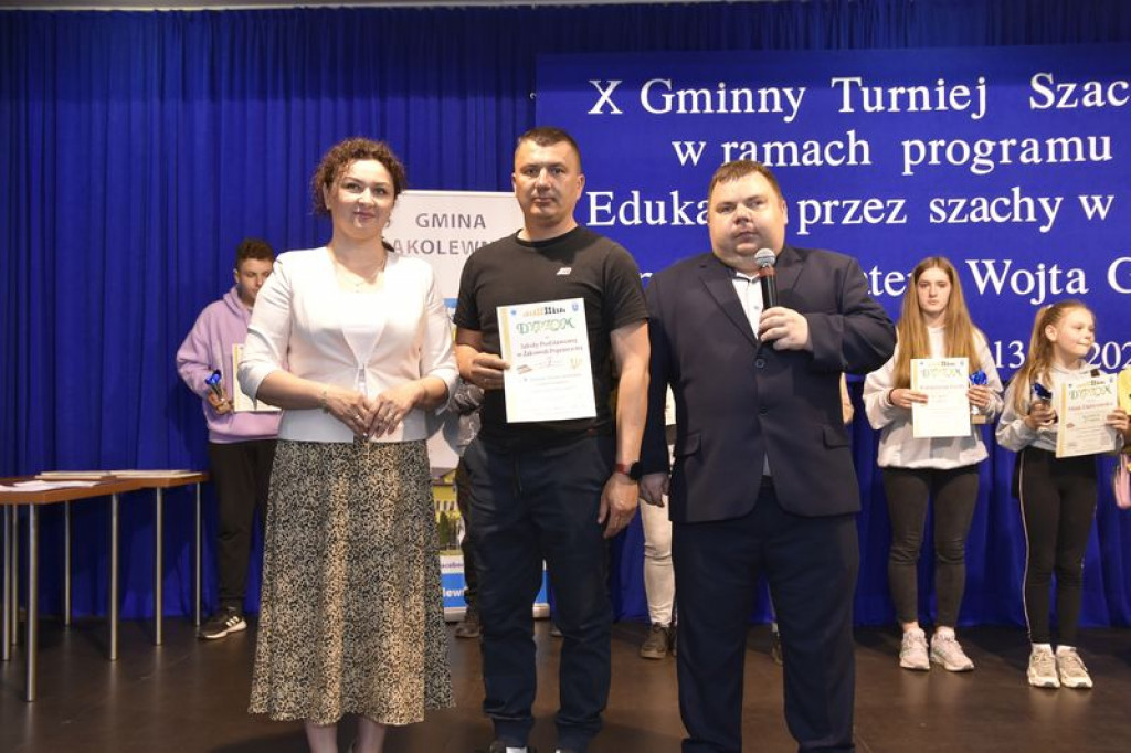 Turniej szachowy szkół podstawowych w Kąkolewnicy