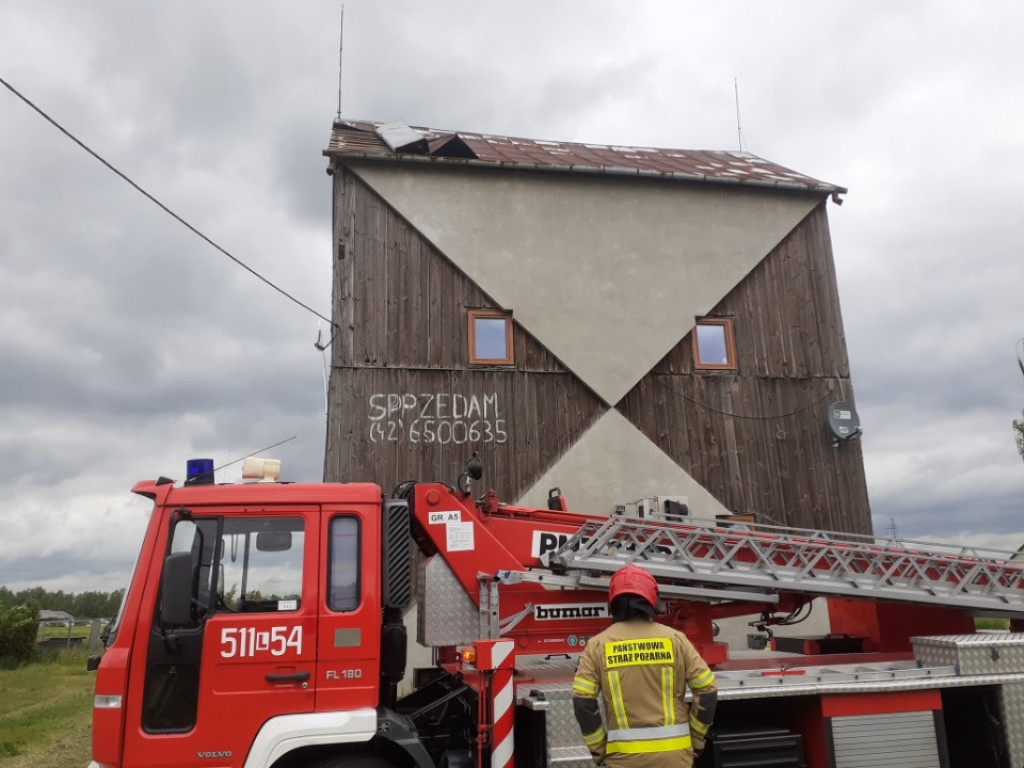 Interwencja strażaków w Brzozowym Kącie