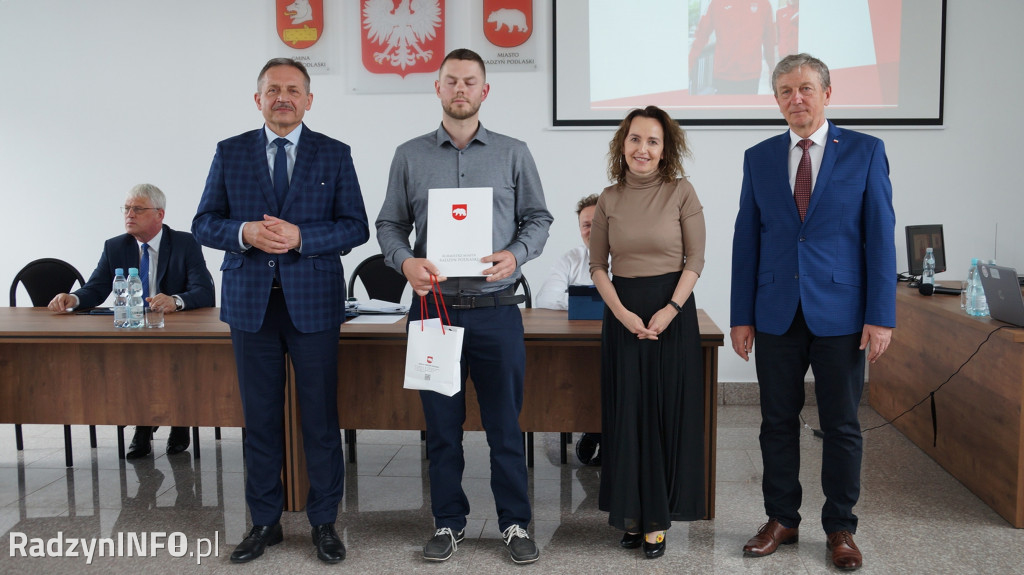 Sportowcy i trenerzy nagrodzeni na sesji RM