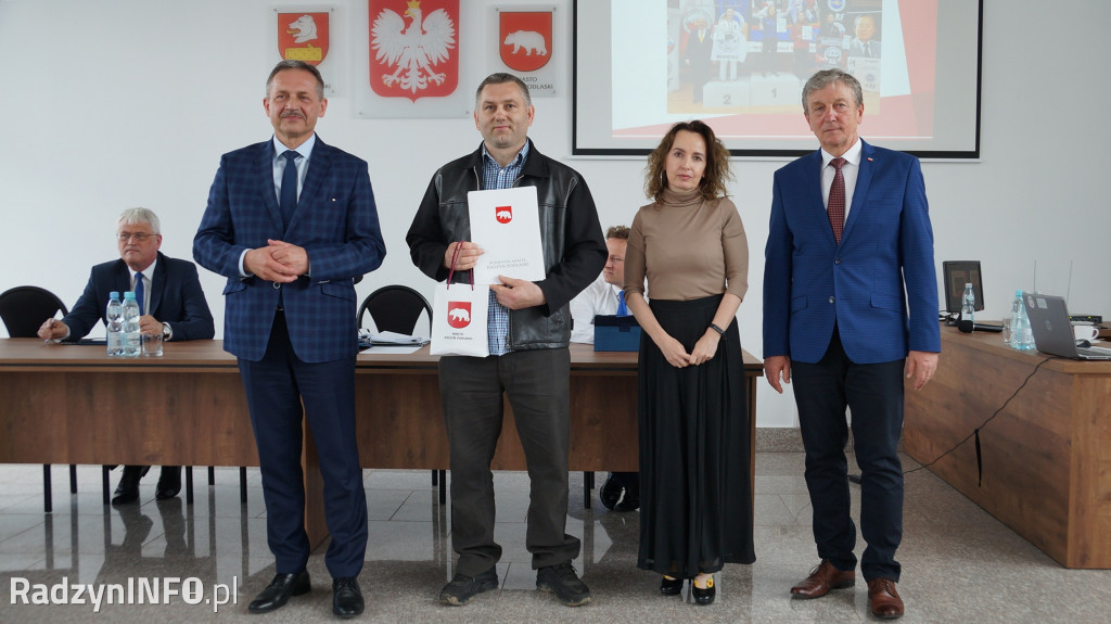 Sportowcy i trenerzy nagrodzeni na sesji RM