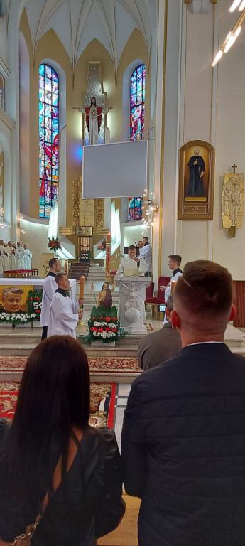 Przyjęcie święceń przez Pawła Janowskiego