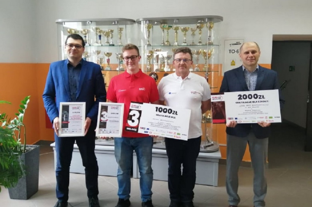 Uczeń ZSP z III miejscem w konkursie
