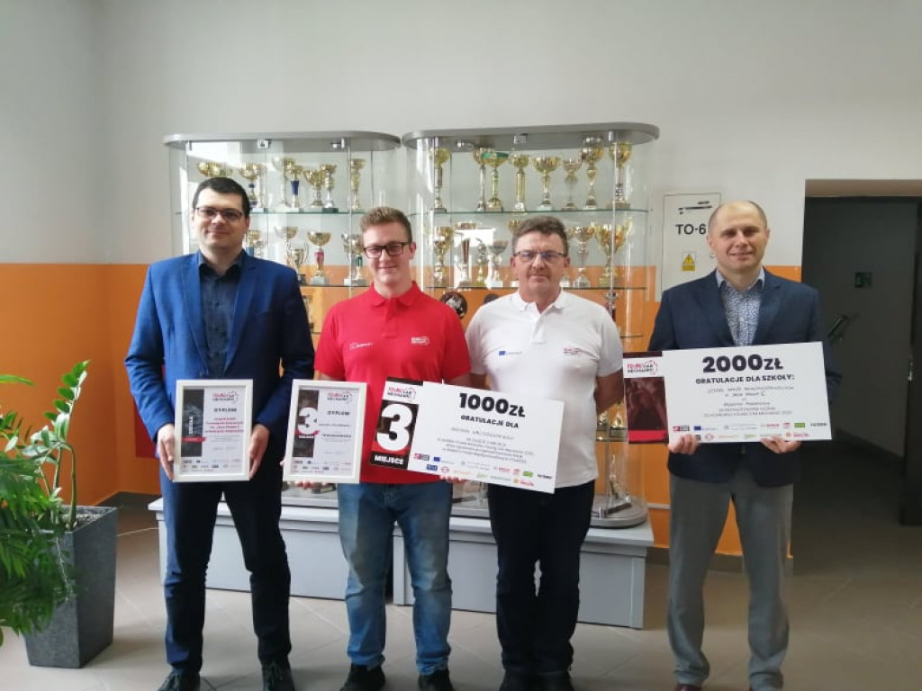 Uczeń ZSP z III miejscem w konkursie