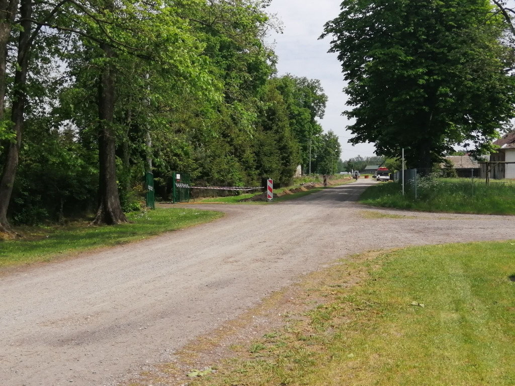 Przebudowa drogi w Plancie