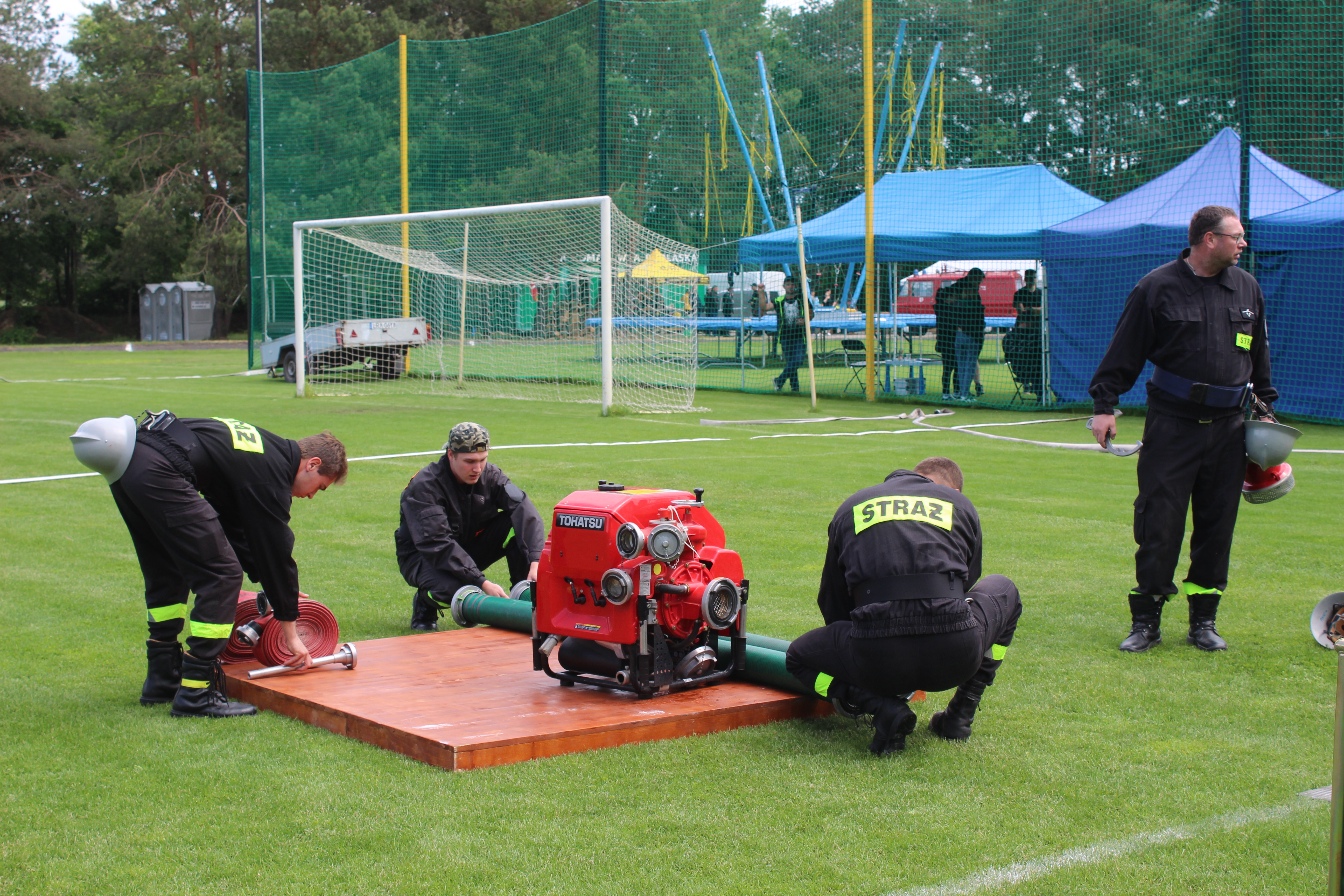 Zawody sportowo-pożarnicze w Komarówce Podlaskiej