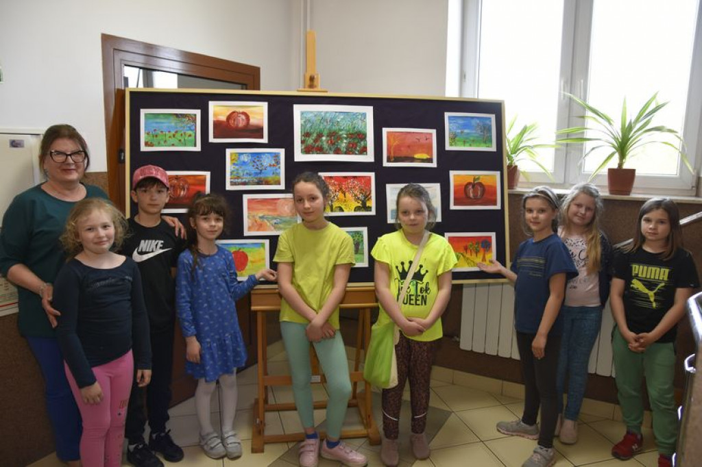 Zajęcia plastyczne w GOK-u w Kąkolewnicy