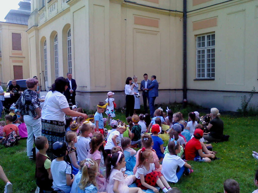 Spotkanie przedszkolaków z Barbarą Supeł