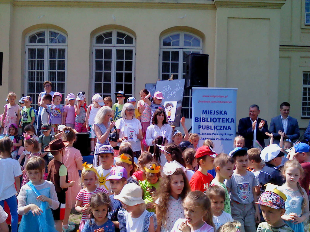 Spotkanie przedszkolaków z Barbarą Supeł