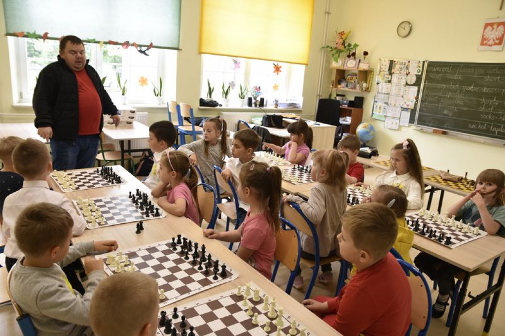 Turniej szachowy przedszkolaków w Kąkolewnicy