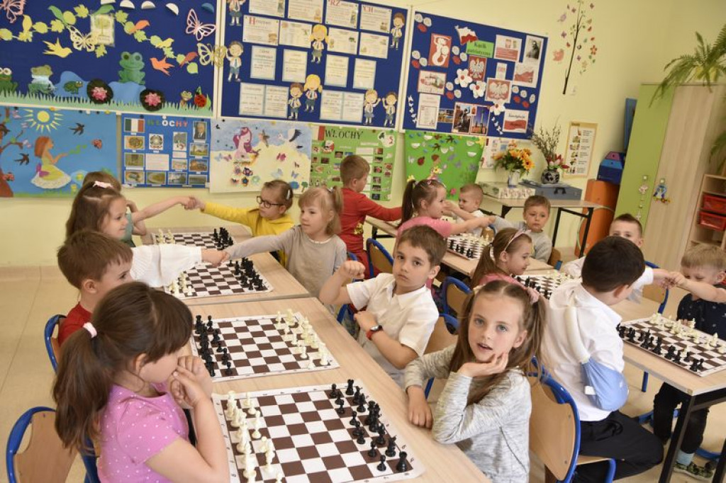 Turniej szachowy przedszkolaków w Kąkolewnicy