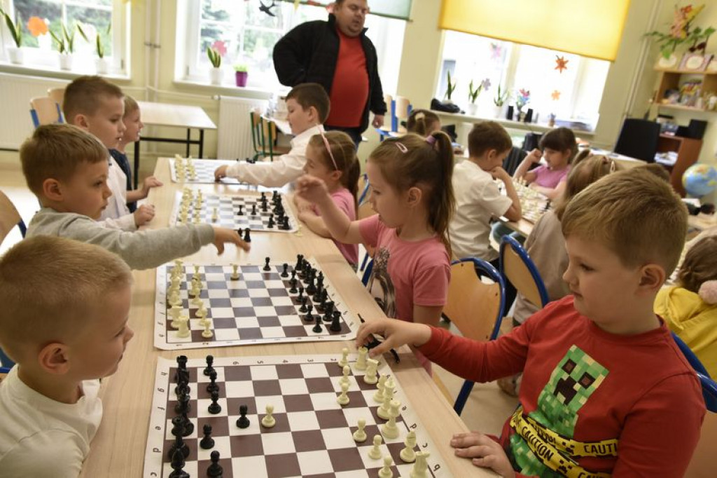Turniej szachowy przedszkolaków w Kąkolewnicy