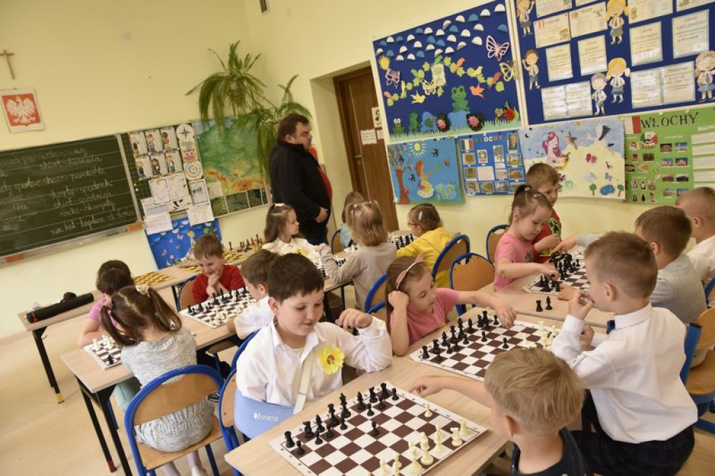 Turniej szachowy przedszkolaków w Kąkolewnicy