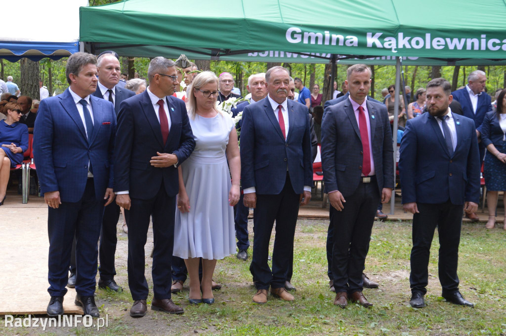 Uroczystości patriotyczne na uroczysku Baran