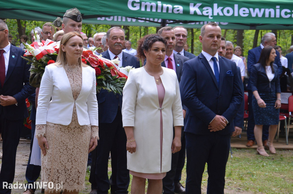Uroczystości patriotyczne na uroczysku Baran